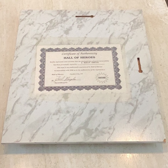 Buffalo Bills Jim Kelly Signed Autographed Photo Plaque Quarterback Certificate - Picture 10 of 16